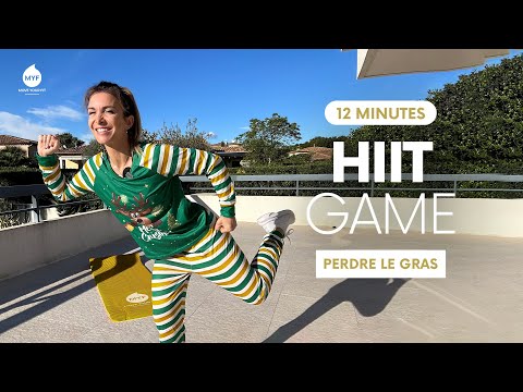 12 min - HIIT GAME BRÛLE CALORIES - Élimine la cellulite 🔥-10 kilos -Jessica Mellet - Move Your Fit