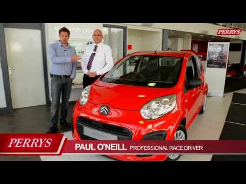 Citroen C1 presented by Paul O'Neill for Perrys