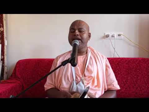 BV Sridhar Maharaj - 27.06.2018 pm, glories of sadhu-sanga, harinam & instructions for sadhana