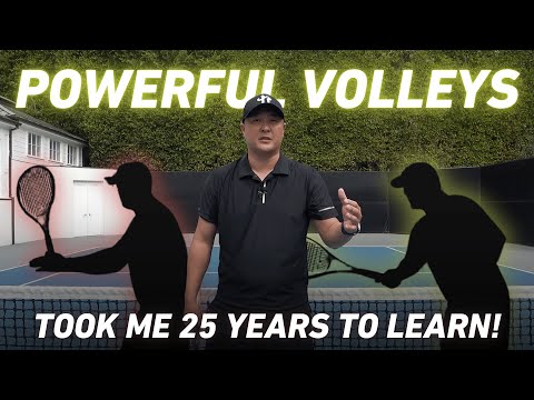 The Secret to Powerful Volleys (Took Me 25 Years to Learn)