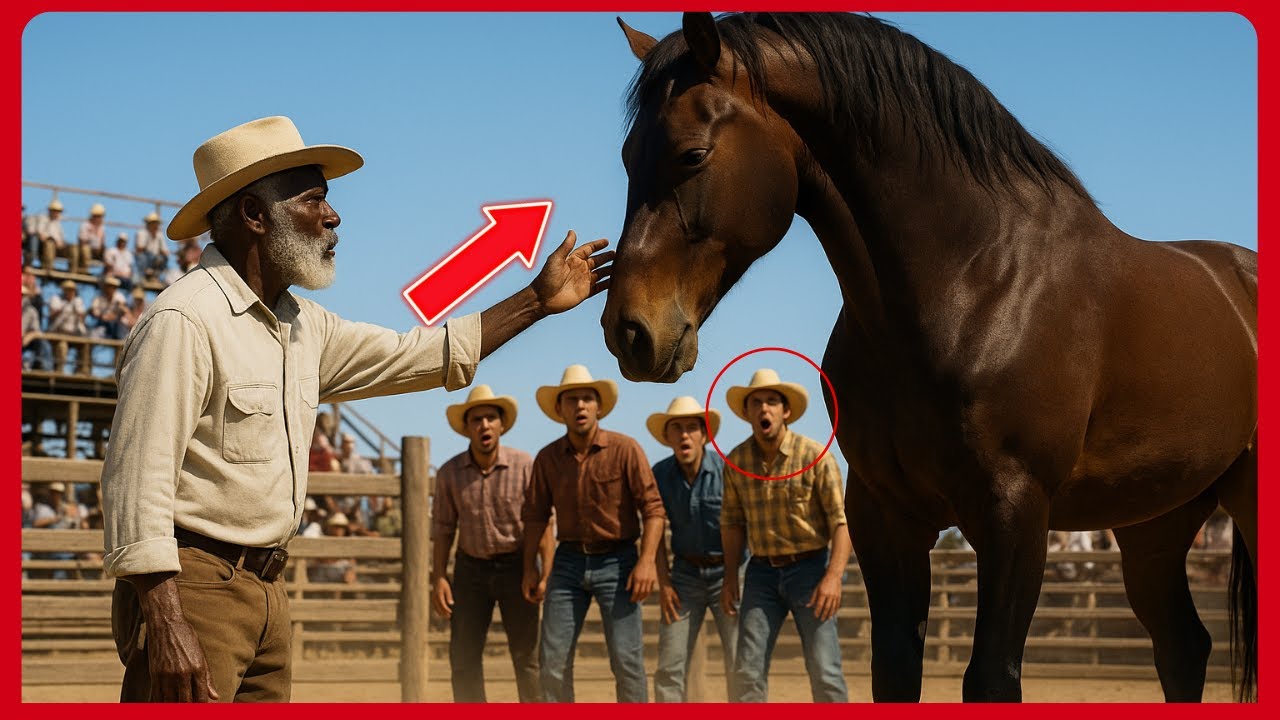 "MILIONÁRIO APOSTA DIZENDO QUE NINGUÉM DOMA O SEU CAVALO, MAS UM IDOSO DE 70 ANOS O DEIXA CHOCADO!