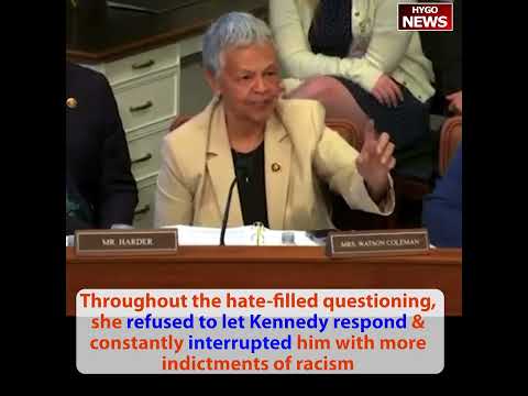 Rep. Coleman Race-Baits RFK Jr., Won't Let Him Answer; RFK Shuts Her Down: 'My Time Has Expired'; Coleman: 'So Has Your Legitimacy'