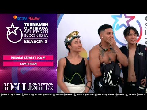 Highlights Swimming Mixed Estafet 200 M | TOSI Season 3