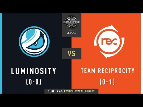 Luminosity vs Team Reciprocity | CWL Pro League 2019 | Division A | Week 1 | Day 2