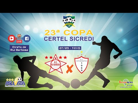 Copa Certel Sicredi: Rui Barbosa x Estudiantes - Ao vivo