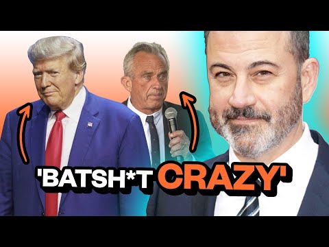 Jimmy Kimmel ridicules RFK Jr., Trump voters as 'BATSH*T CRAZY'