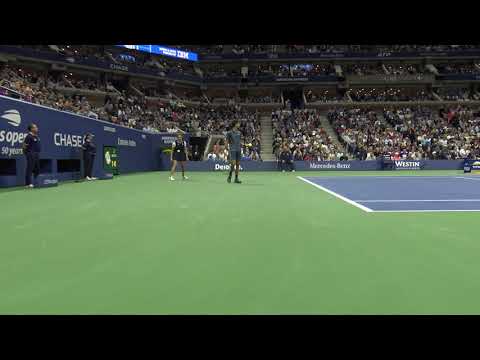 2018 US Open Final:​ The bizarre moment in the Novak Djokovic Del Potro Match