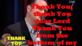 GRACIAS SENOR. THANK YOU MY LORD.MARCOS WITT. LYRICS SPANISH/ENGLISH