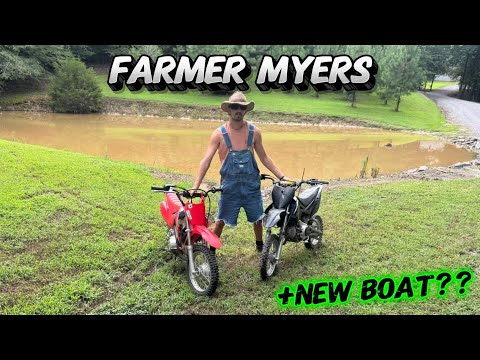 TESTING PITBIKES AND BUYING A NEW BOAT!