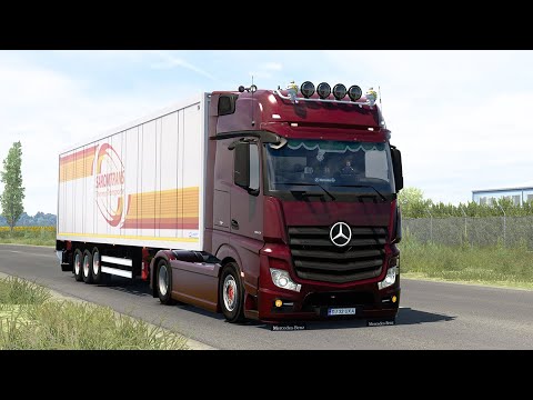 ETS2 1.40 - Euro Truck Simulator 2 - Mercedes Benz ACTROS MP4 - Craiova (RO) to Chisinau (MD)