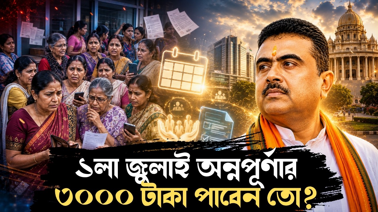 ১ জুলাই অন্নপূর্ণার ৩০০০ টাকা পাবেন তো? দেখে নিন এখনই | Will You Get Annapurna Bhandar On 1st July