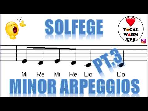 Call and Response Solfege Song 2020 - Minor Edition Pt.3 "Mostly Arpeggios"