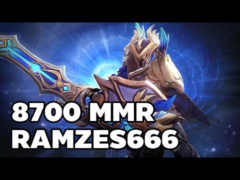 Ramzes666 8700 MMR Pro Sven Carry Rank MMR Game