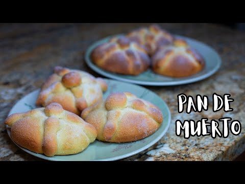 Día De Los Muertos - Pan De Muerto | Day Of The Dead Bread Recipe (Mexican Tradition)