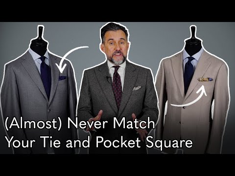 (Almost) Never Match Your Tie and Pocket Square