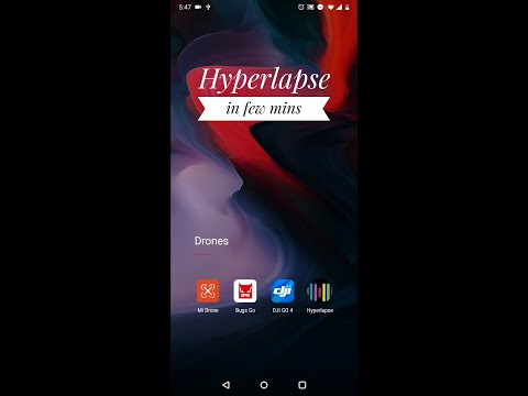 Hyperlapse for drones video thumbnail