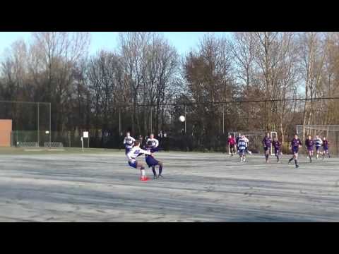 SV Ouderkerk o15-1-FC Abcoude  O15-1 4-12-2016 1e helft