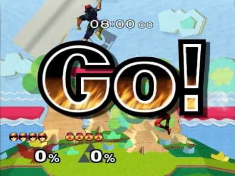 【広島スマブラDXオフ】dano（falcon） ｖｓくろうさ（Sheik）【281114】