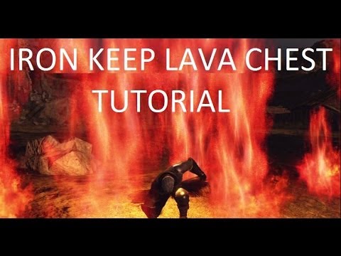 Dark Souls 2: Iron Keep Lava Chest Tutorial (CHAOS FIRE STORM!)