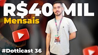 ELE FAZ 40 MIL REAIS POR MES COM CANAL DARK NO YOUTUBE E ABANDONOU O EMPREGO!