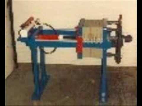 Met-Chem 1 cu. ft. filter press,  #117 B-2