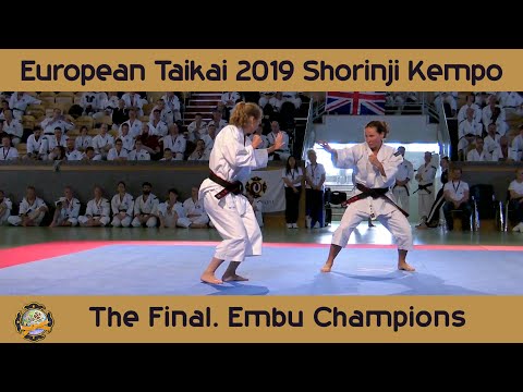 Kumi Embu Champions - Shweden (woman). Shorinji Kempo. Taikai 2019  少林寺拳法