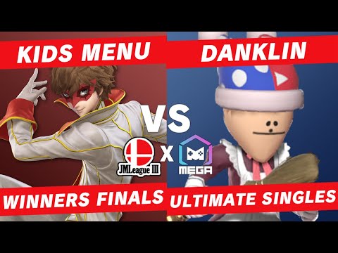 Kids Menu (Joker) vs Danklin (Mii Swordfighter) - JMLeague3 Winners Finals