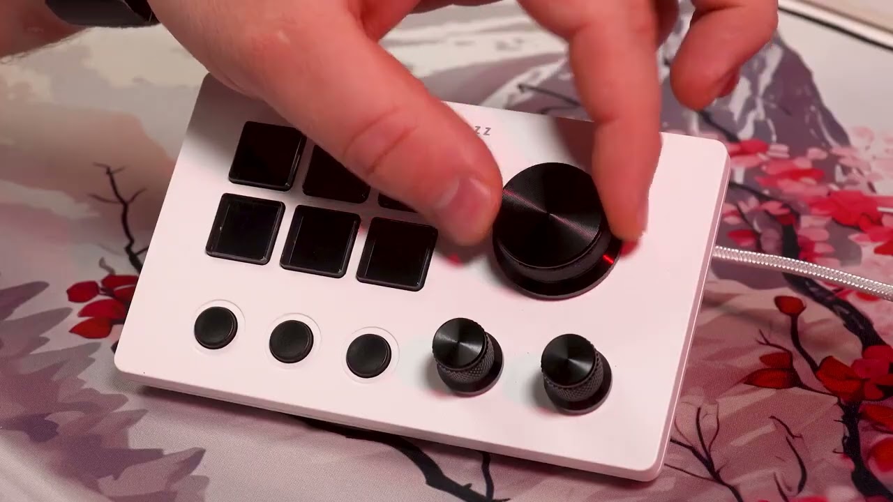 Контроллер для стриминга Ajazz AKP03E USB White video preview