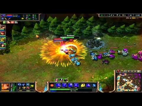 League Of Legends- Leona full ap for the WIN