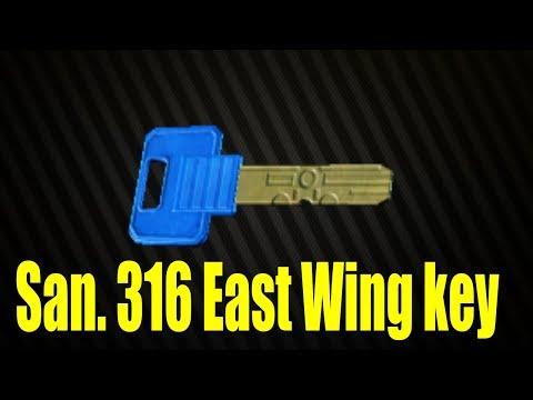 Escape From Tarkov - San. 316 East Wing key