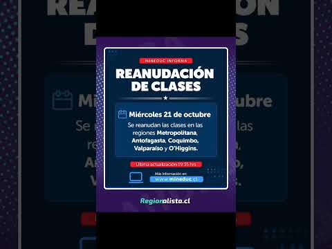 #AHORA | Mineduc confirma reanudación de clases en Taltal