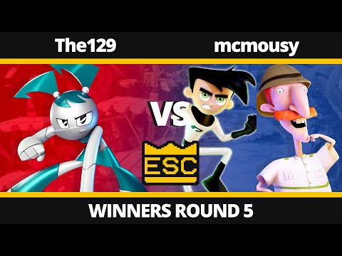 ESC 16  - The129 (Jenny) Vs. mcmousy (Nigel, Danny) - Nickelodeon All-Star Brawl Tournament