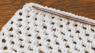 Easy Crochet Baby Blanket Pattern. Beginner Crochet Project 😊👌