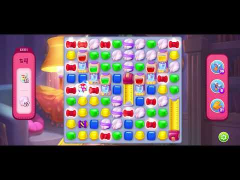 Homescapes level 13311 - no booster gameplay