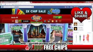 How to redeem ddc promo code / chips