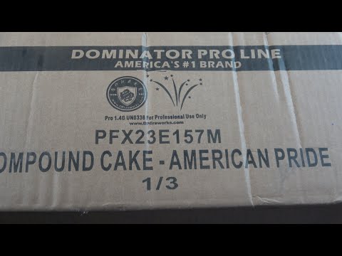 PFX23E157M American Pride 1/3 compound proline cakes by Dominator