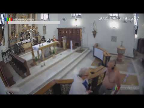 Scandal in Mieścisko. A half-naked man attacked a parish priest during mass.