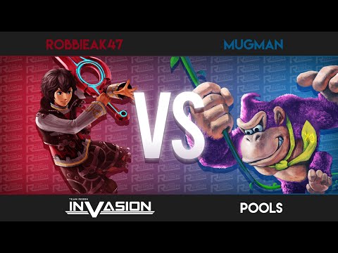 Invasion Italy | Pools: RobbieAK47 (Shulk) Vs Mugman (DK,Kazuya)