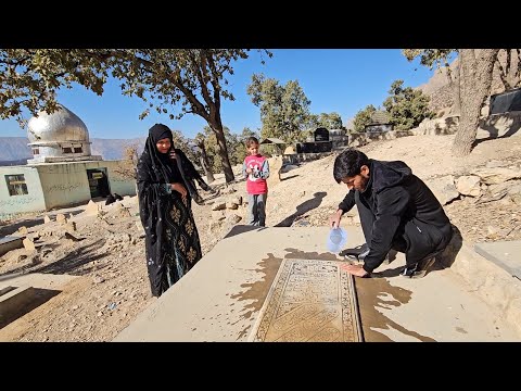 A large family gathering at the Imamzadeh | The day my grandmother's grave was identified🪦