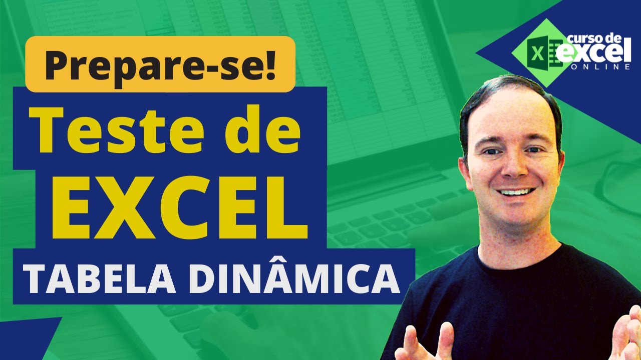 Excel Intermediário | Teste de Excel para Entrevista de Emprego com Tabela Dinâmica