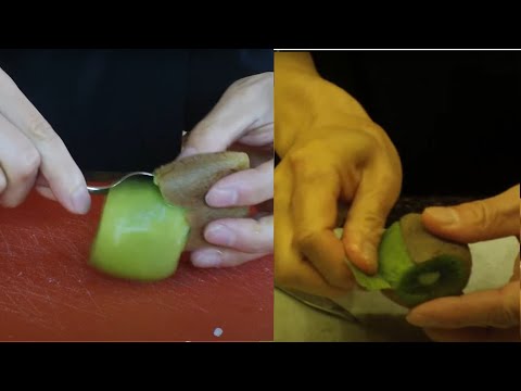A Dozen Ways To Consume A Kiwi With or Without A Knife. How To Peel and Eat A Kiwi