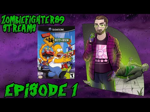 JZF live! The Simpson's: Hit & Run Stream 2