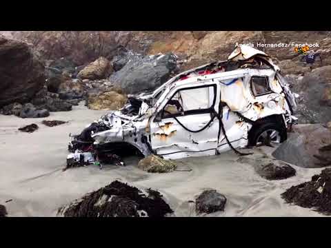 Körde nedför stup - räddades efter sju dagar