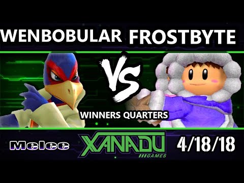 S@X 246 SSBM - Wenbobular (Falco) Vs. Frostbyte (Ice Climbers) - Smash Melee Winners Quarters