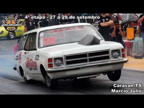 Caravan 6 cil aspirado TS -  Marcio Julio - 4ª etapa Velopark Series Arrancada 2013