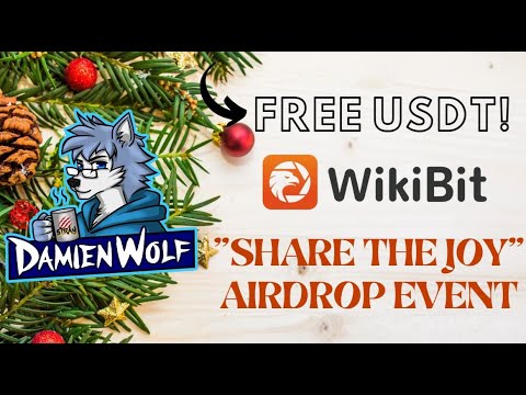 Up to 4500 USDT to be given away! Christmas Spending Money! | Wikibit Share the Joy Airdrop Event