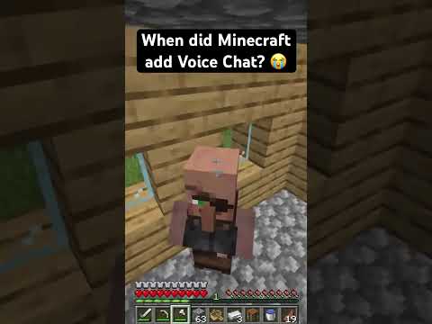 TheBlackholeProducer - When did they add Voice Chat? #fyp #foryou #foryoupage #minecraft #minecraftshorts  #mcyt #herobrine