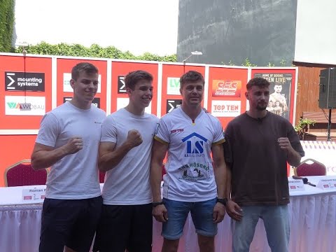 Boxen Robin Rehse Marlon Dzemski Team Deutschland Kämpfe Juli 2023 in Magdeburg