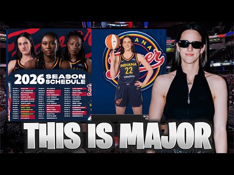 WNBA SAVED FEVER 2026 SCHEDULE REVEALED CAITLIN CLARK WILL RETURN IN 2026…