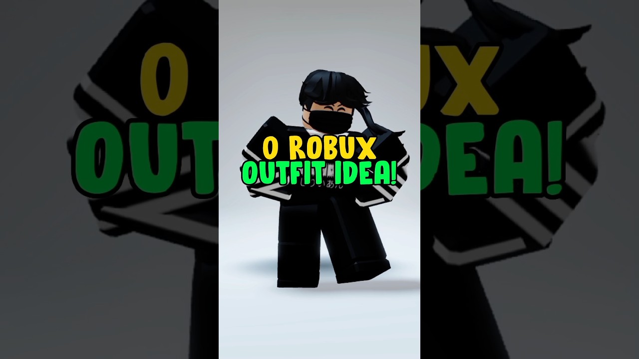 Try This 0 Robux Avatar Design!